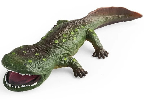 Green koolasuchus animal toy - green,